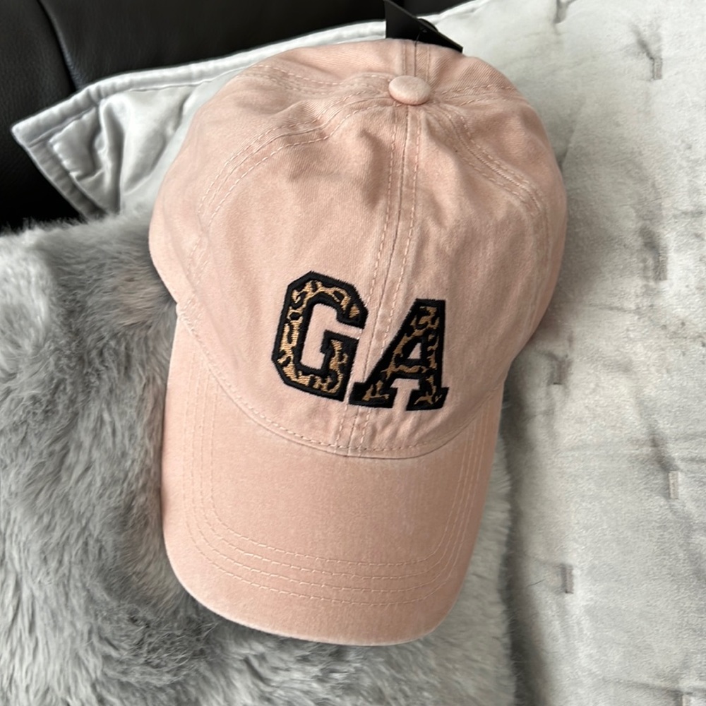 NWT David and Young Light Pink Georgia Baseball Hat